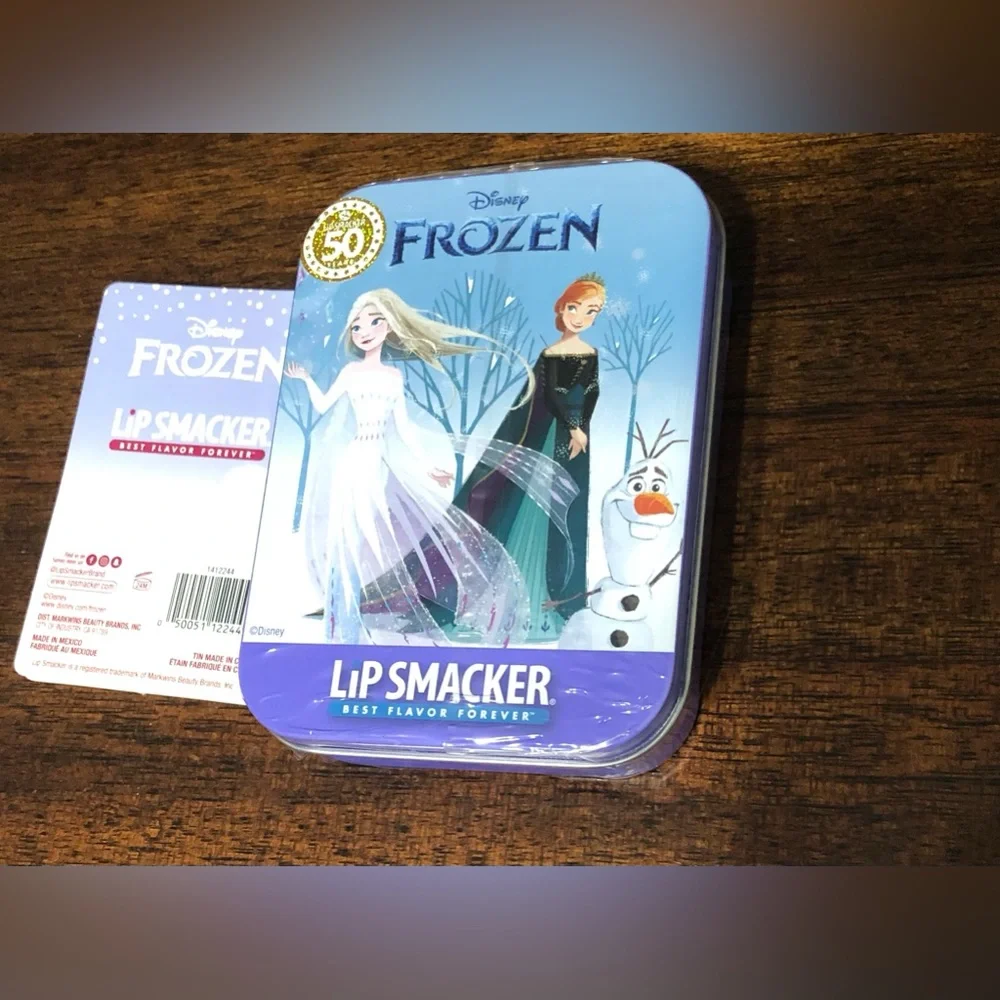 Disney Frozen 3 PK Lips Smacker Elsa Anna Hola. 12g/0.42oz